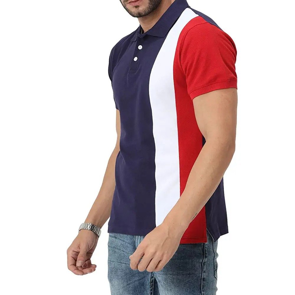 New Style Custom Logo Men's Polo Shirts New Arrival Men's Soft Comfortable Solid Color Sports Polo T-Shirts
