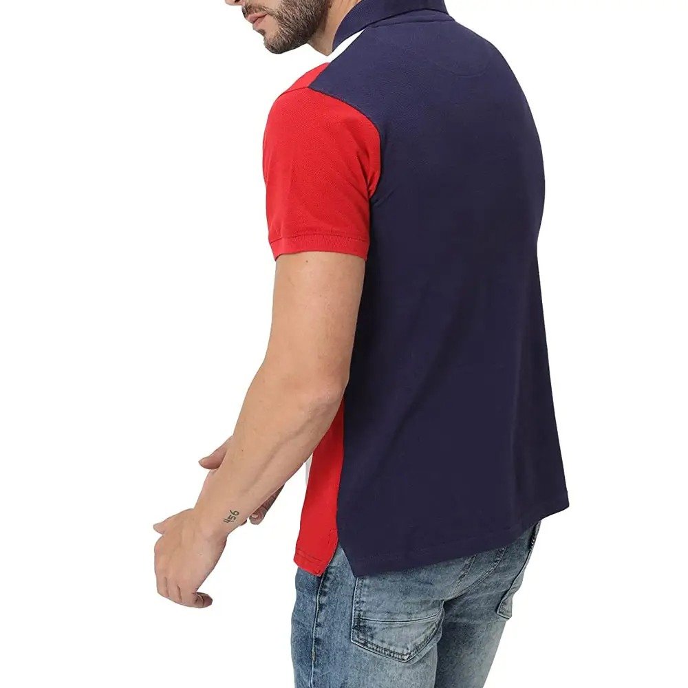 New Style Custom Logo Men's Polo Shirts New Arrival Men's Soft Comfortable Solid Color Sports Polo T-Shirts