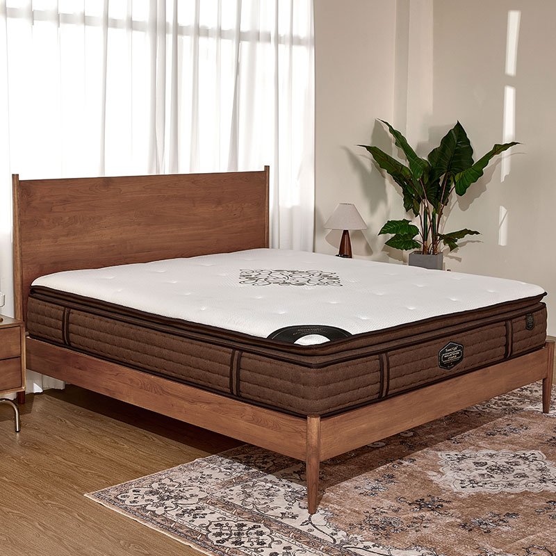 Bamboo fiber latex foam SNM2308 30cm bed mattress