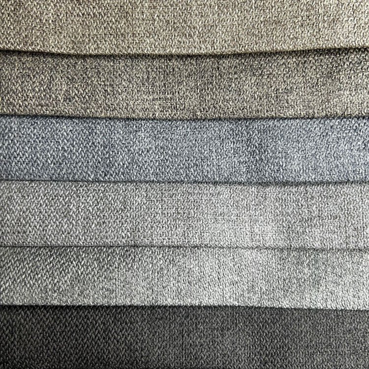 Home Decor Herringbone Linen Fabric Linen Look Upholstery Fabric Sofa Linen Fabric Wholesale