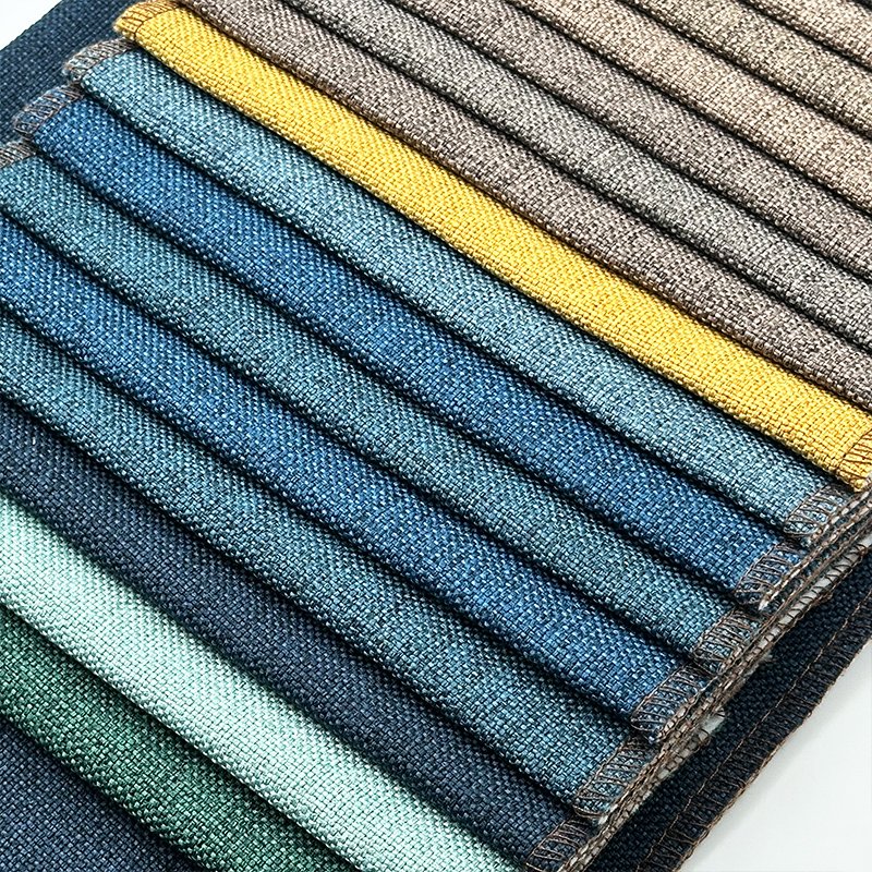 Wejoy functional waterproof 300gsm 100% polyester linen fabric for hometextile