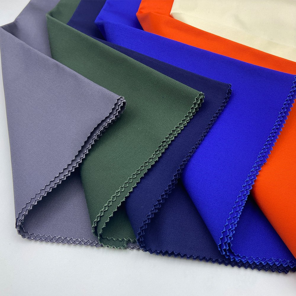 OEM ODM Waterproof Not Fading Fastness Woven Workwear Uniform Fabric 190GSM 100% Polyester Fabric