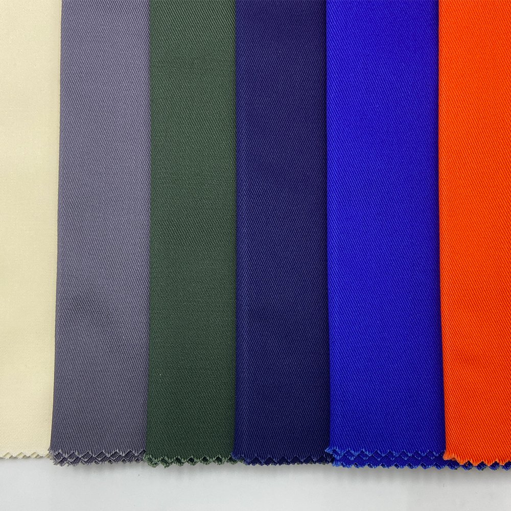 OEM ODM Waterproof Not Fading Fastness Woven Workwear Uniform Fabric 190GSM 100% Polyester Fabric