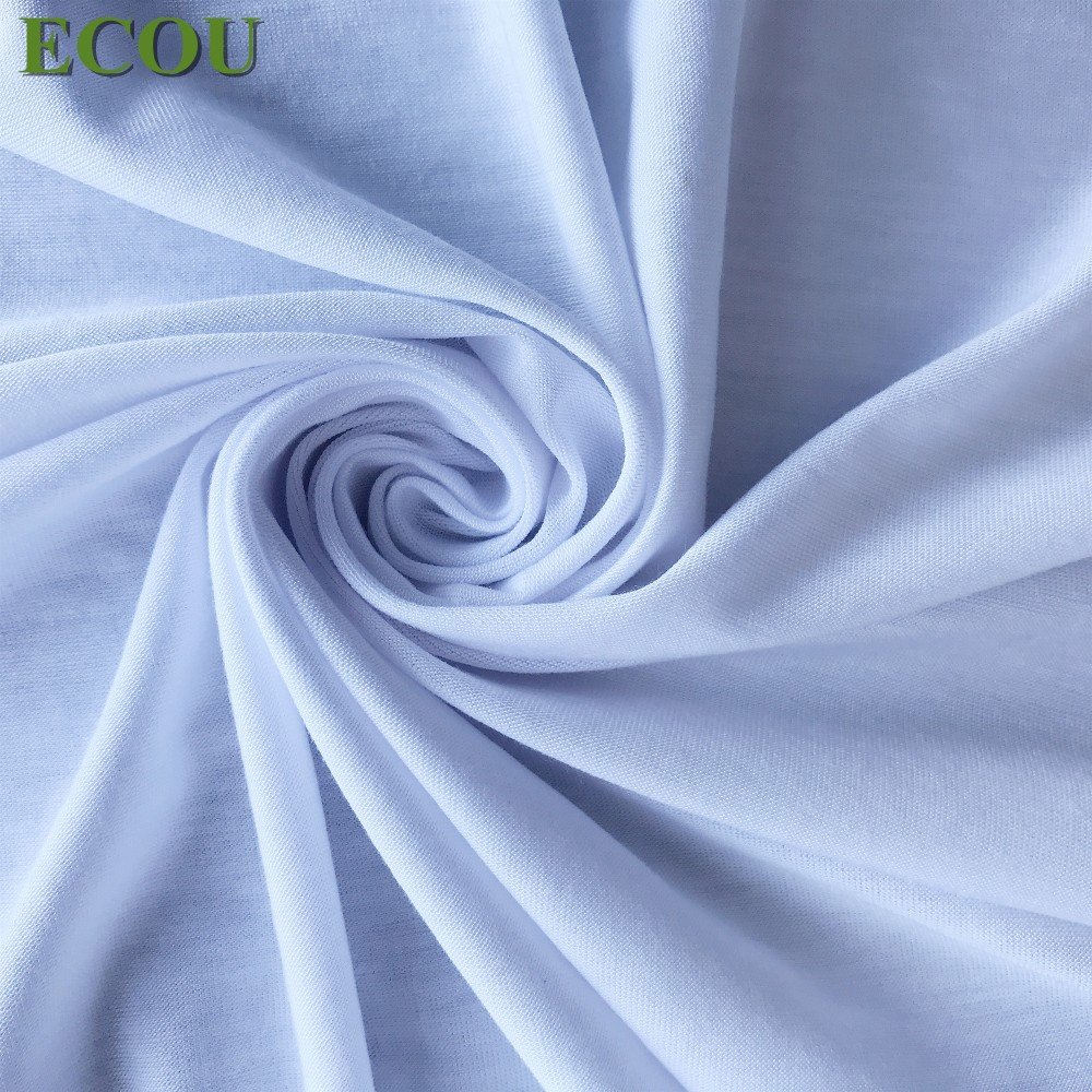 Ready to ship Bamboo Fiber Fabric 95 Bamboo 5 Spandex jersey oekotex 100