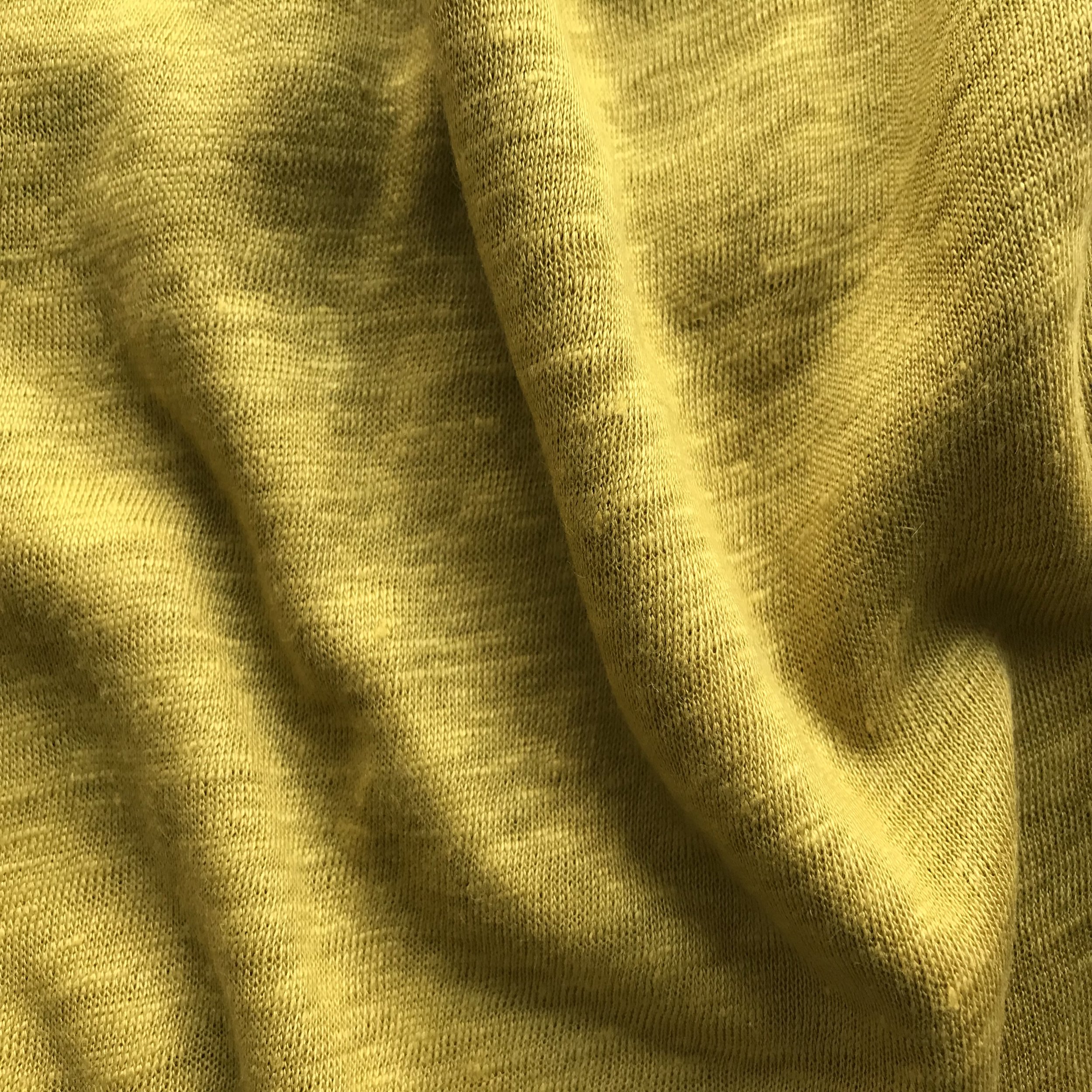 high quality 100% linen jersey fabric medium weight for garment