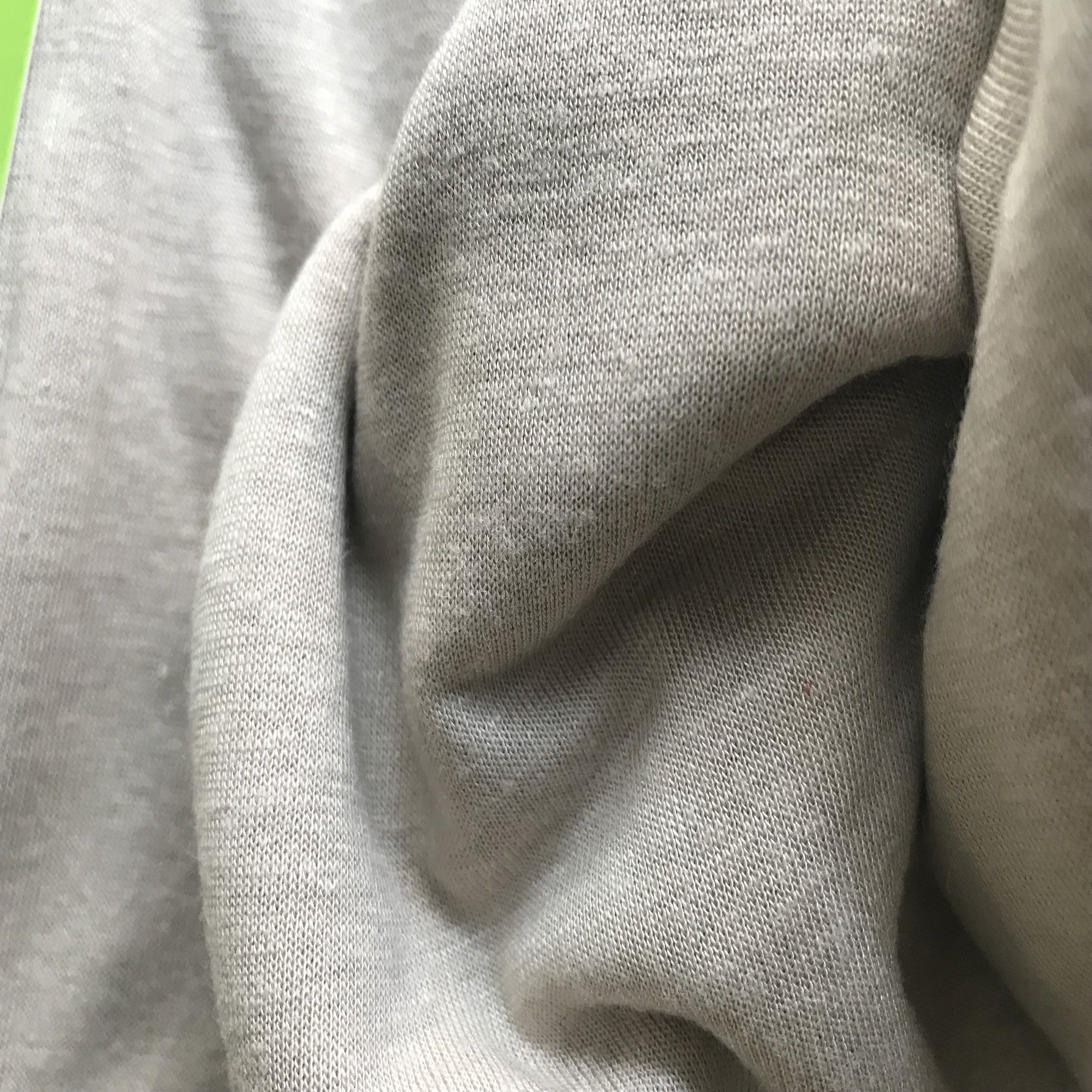 high quality 100% linen jersey fabric medium weight for garment