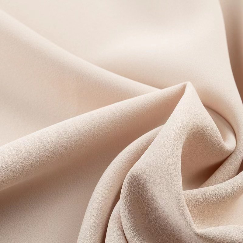 Low Price 100% Polyester High Stretchable Como Crepe Women Dress Fabric