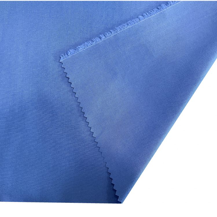 High Quality Organic Bamboo Fiber Shirt Fabric 50 Bamboo 50 Polyester 120gsm Plain