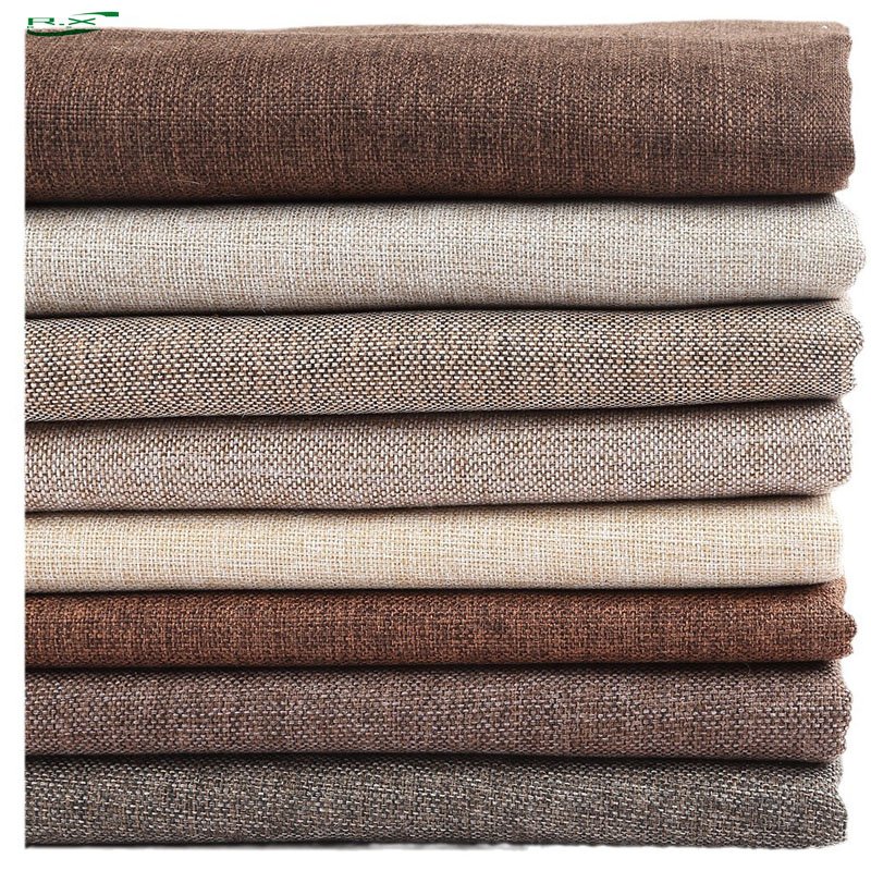 custom Wholesale stock lot 100 linen european flax for dress brown 280 wide french linen fabric
