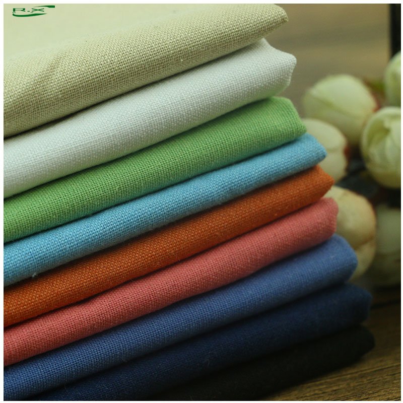 custom Wholesale stock lot 100 linen european flax for dress brown 280 wide french linen fabric