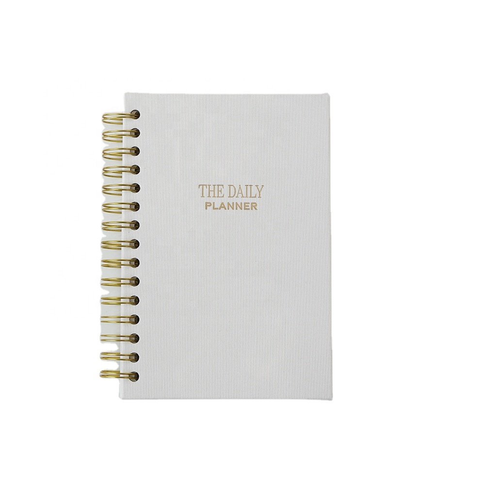 Custom Hardcover Notebooks Linen Journal A5 The Diary Planner With Good Quality Gift Set