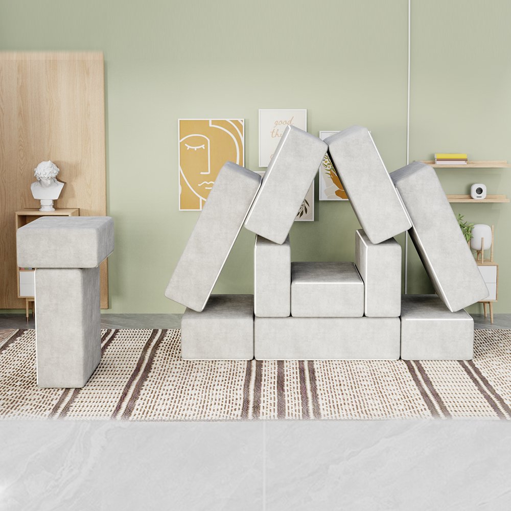 Fabric sofa small apartment simple modern living room removable and washable corner three seat fabric sofa