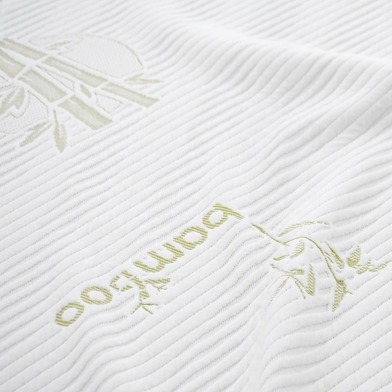 High quality China Comfortable & Antimicrobial Bamboo Fiber Jacquard Knitted Mattress Fabric