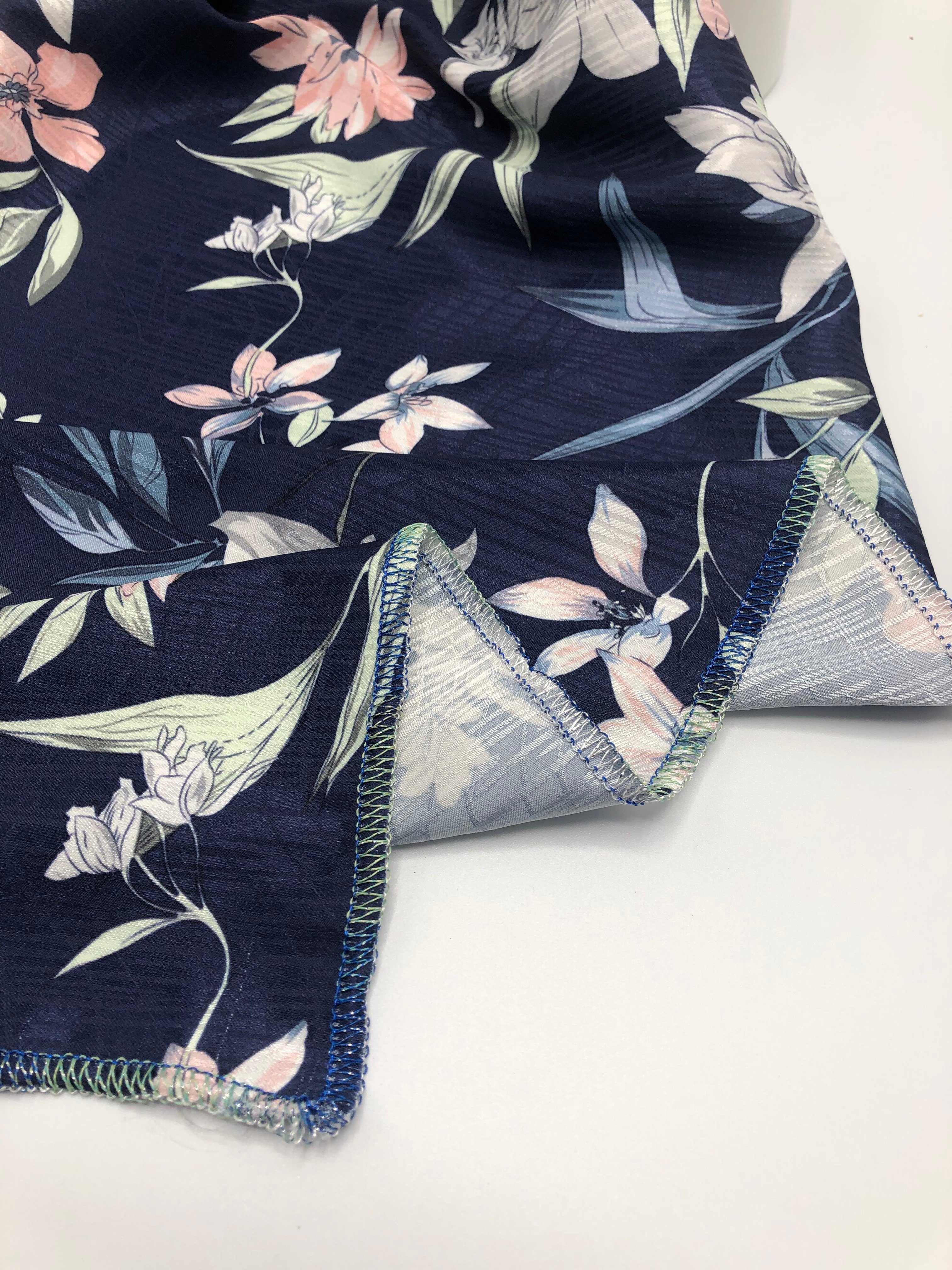 Hot Sale Fashion Somali Dirac Printed 100%Polyester Satin Chiffon Fabric For Garment Sleepwear