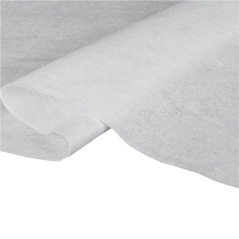Custom White 40g Bamboo Fiber Non Woven Fabric Roll Spunlace Non Woven Fabric For bed sheets or mostly home