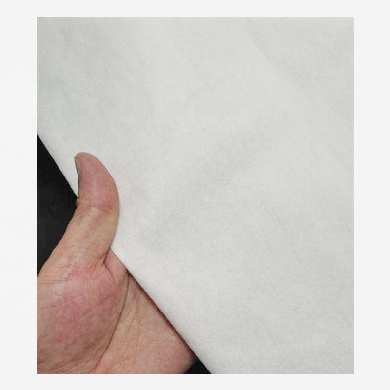 Custom White 40g Bamboo Fiber Non Woven Fabric Roll Spunlace Non Woven Fabric For bed sheets or mostly home