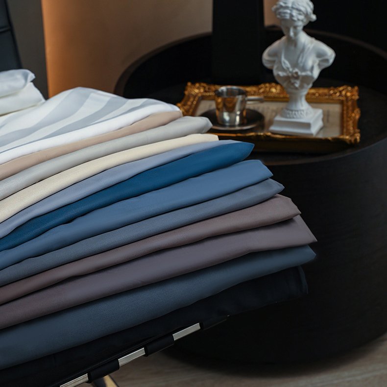 Customized Wholesale 100% Bamboo Fiber Fabric Manufacturer Solid Color 60S Bamboo Fiber for Bedding