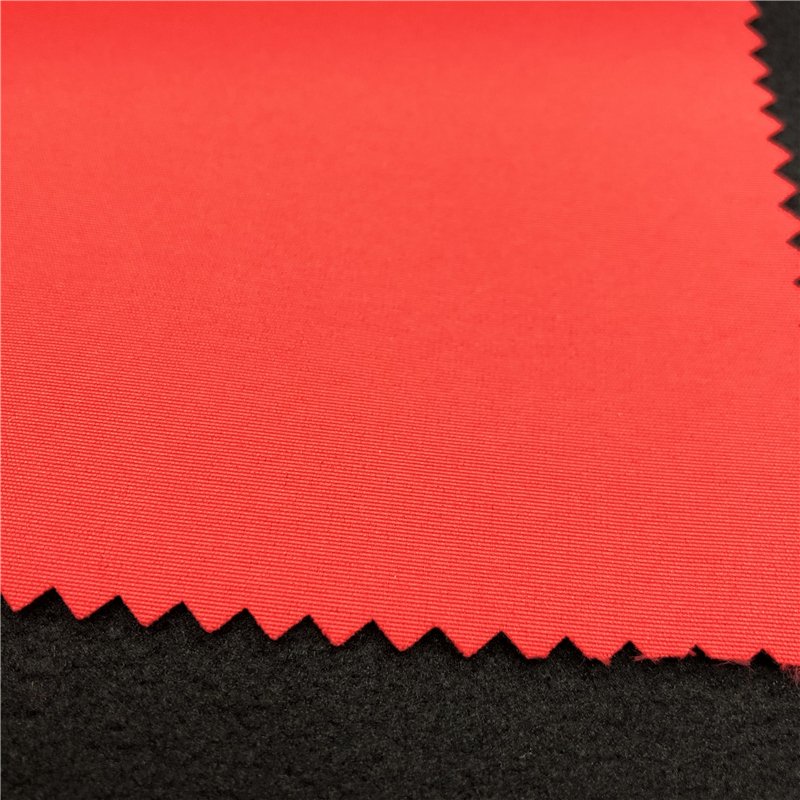 228T Taslon Bonded 3-Layer Fabric 100% Polyester Dense & Thick Windproof TPU Polar Fleece Membrane for Outdoor Coat or Jacket
