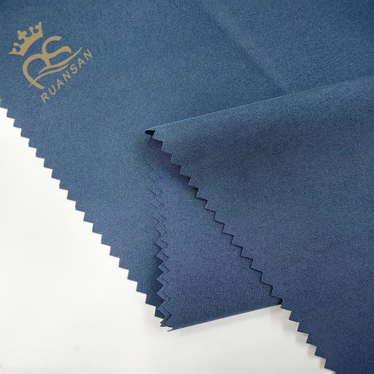 Shaoxing Ruansan 92% polyester 8% Spandex Hotsale Single 75D 4 Way Stretch Woven Fabric Polyester Single NS fabric