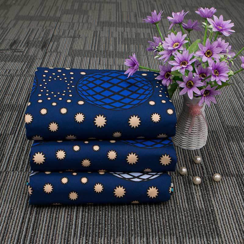 Custom Logo Chiganvy Wax Fabric Printing Ethnic Wax Printed Soft African Wax Fabric