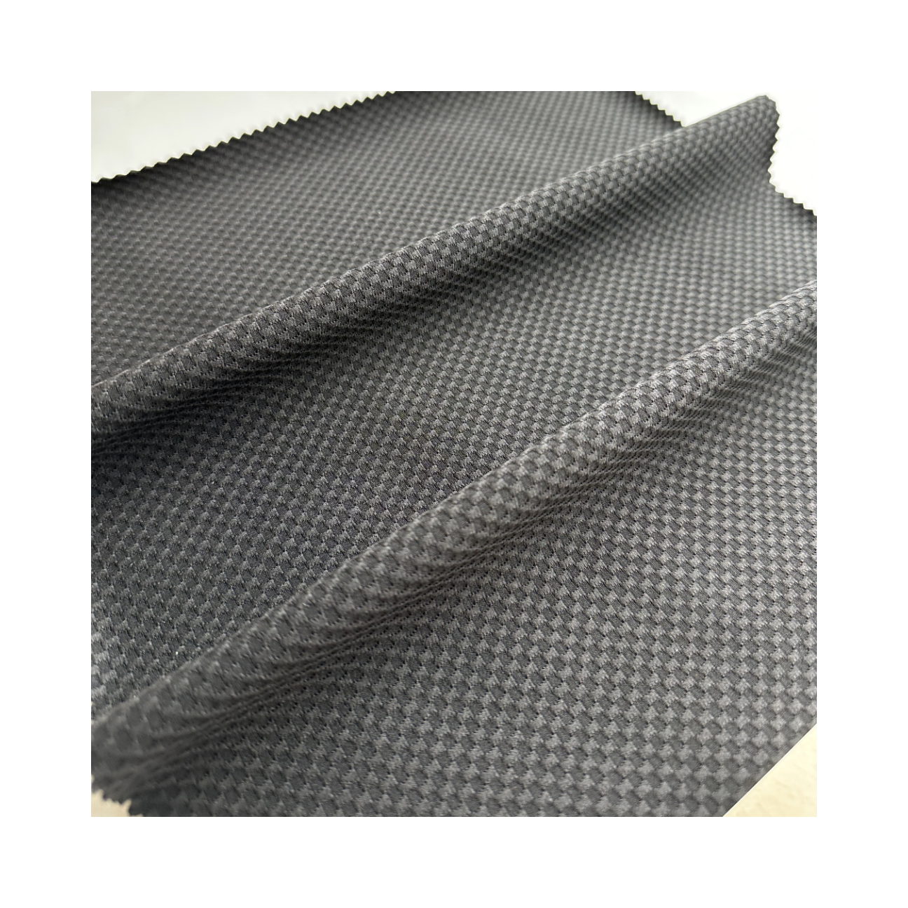 Casual Fabric Jacquard mesh TPU transparent double-sided Casual Jackets For Men Polyamide Fabric Polyester Coat Material