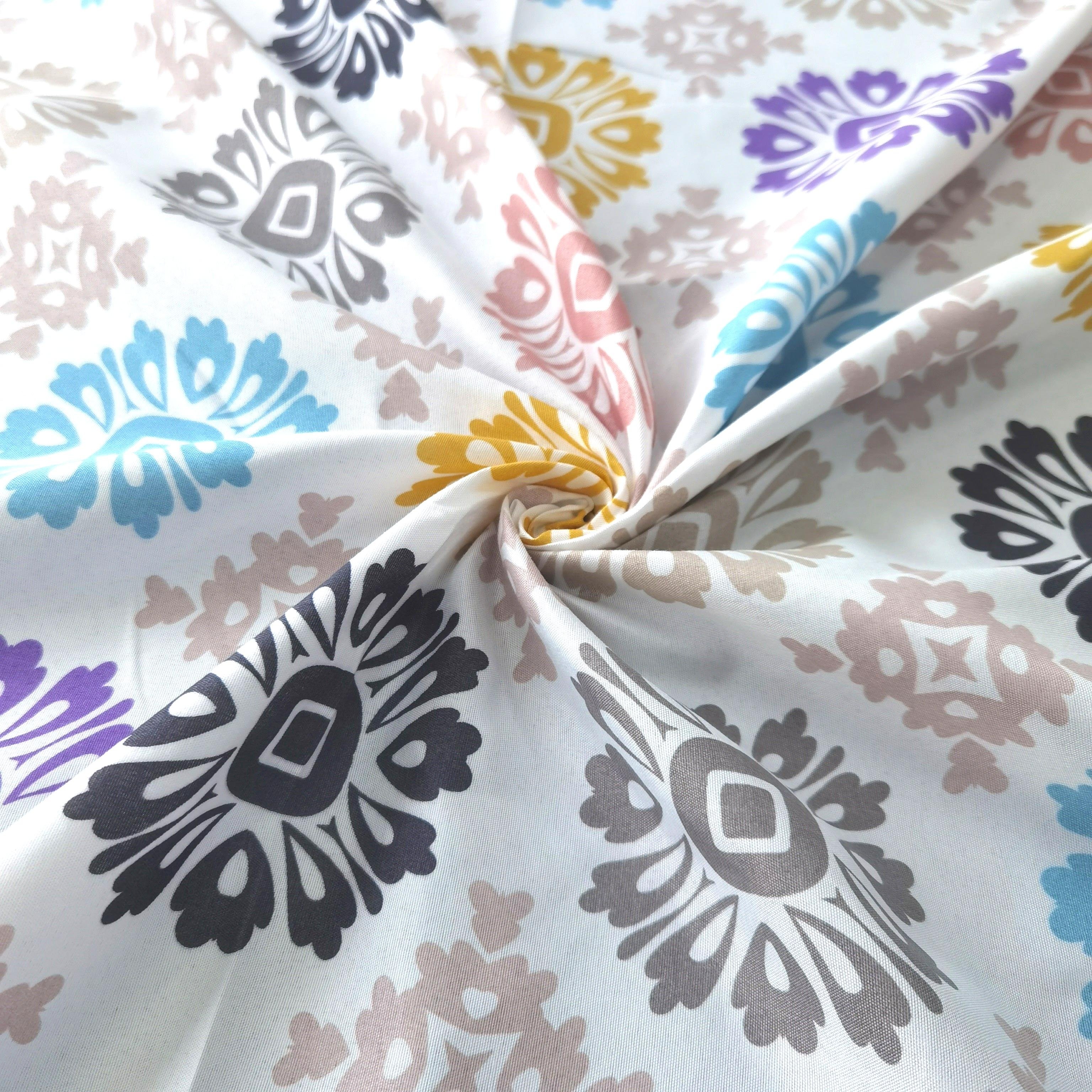 China supply microfiber material woven pigment bedding sheet printed hometextile polyester fabric for bedding