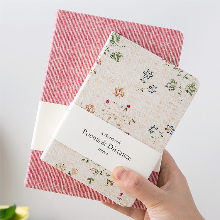 Linen Journal Custom Hardcover Custom Notebooks A5 School Supplies Fancy Diary Nice Journal With Good Quality