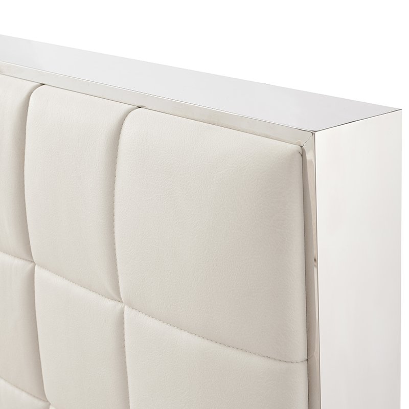 OEM Custom High End Wooden Frame Bedroom Home Furniture Villa Bed Luxury Design King Queen Size Fabric Cotton Linen Bed
