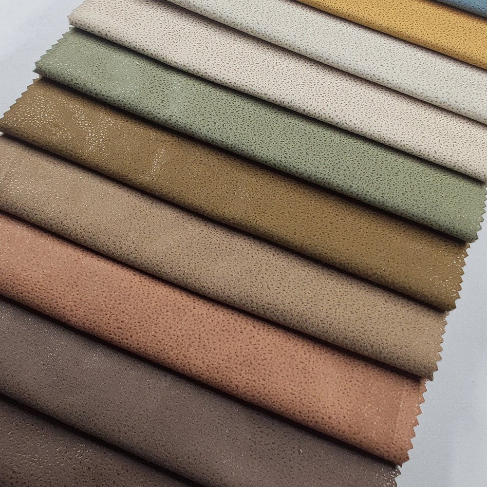 100% Polyester Technology Sofa Fabric Designer nonwoven fiber Leather Upholstery Material polyester spandex fabric
