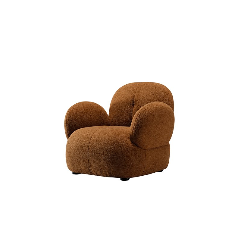 Italian Luxury Style Modern Light Simple Design Couch Living Room Furniture Set 3 Seater Cotton Linen Fabric Sofa