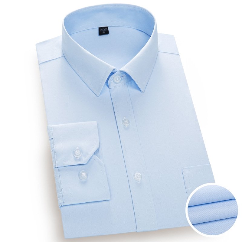 2024 Explosive Models OEM ODM High Quality Custom polyester blend Dress Shirts Plus size Men Formal shirts for Business