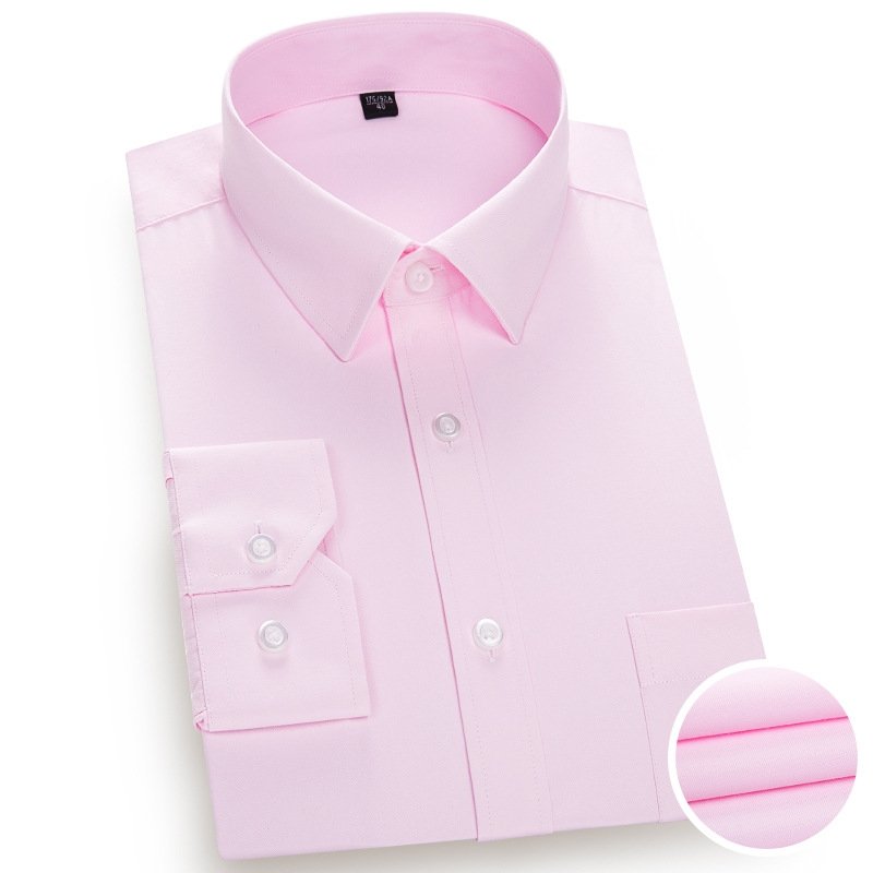 2024 Explosive Models OEM ODM High Quality Custom polyester blend Dress Shirts Plus size Men Formal shirts for Business