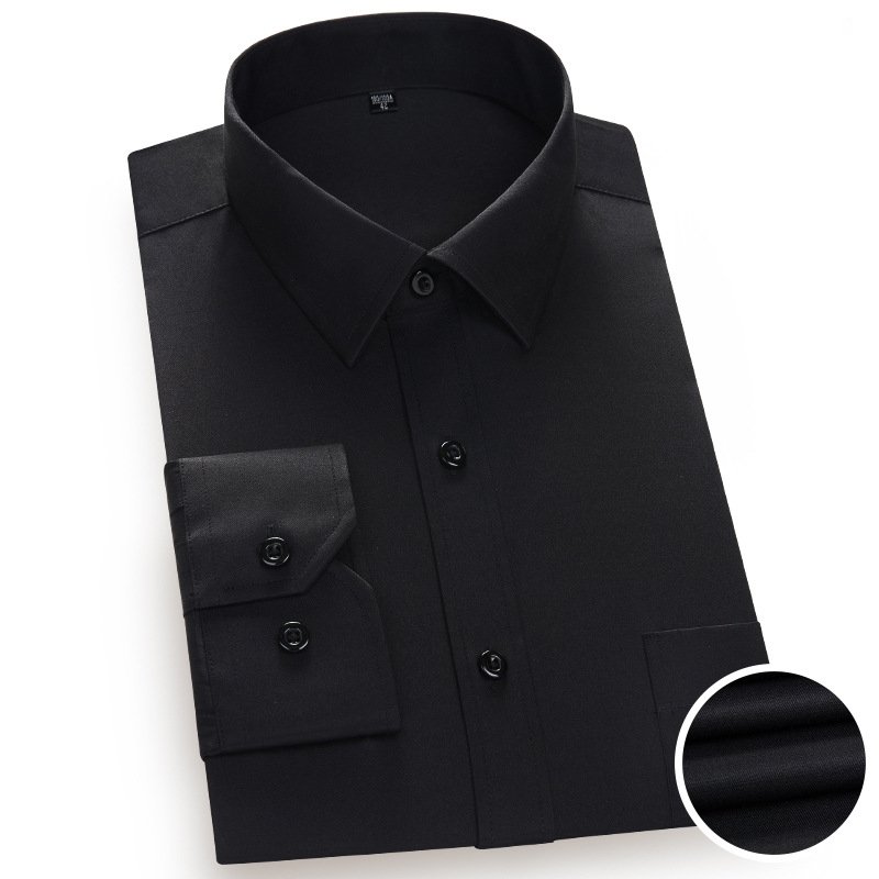 2024 Explosive Models OEM ODM High Quality Custom polyester blend Dress Shirts Plus size Men Formal shirts for Business