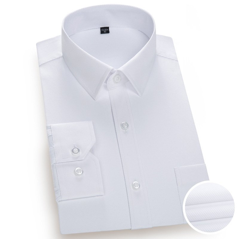 2024 Explosive Models OEM ODM High Quality Custom polyester blend Dress Shirts Plus size Men Formal shirts for Business