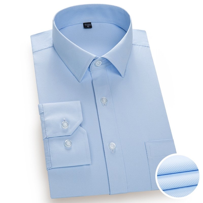 2024 Explosive Models OEM ODM High Quality Custom polyester blend Dress Shirts Plus size Men Formal shirts for Business