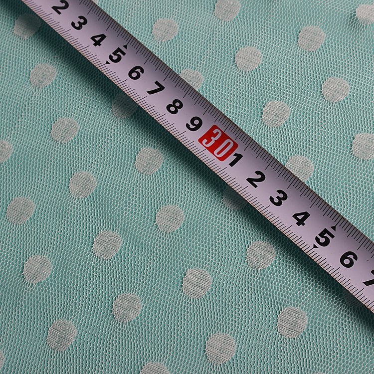 100 Polyester Dot Tulle Fabrics For Baby Dress