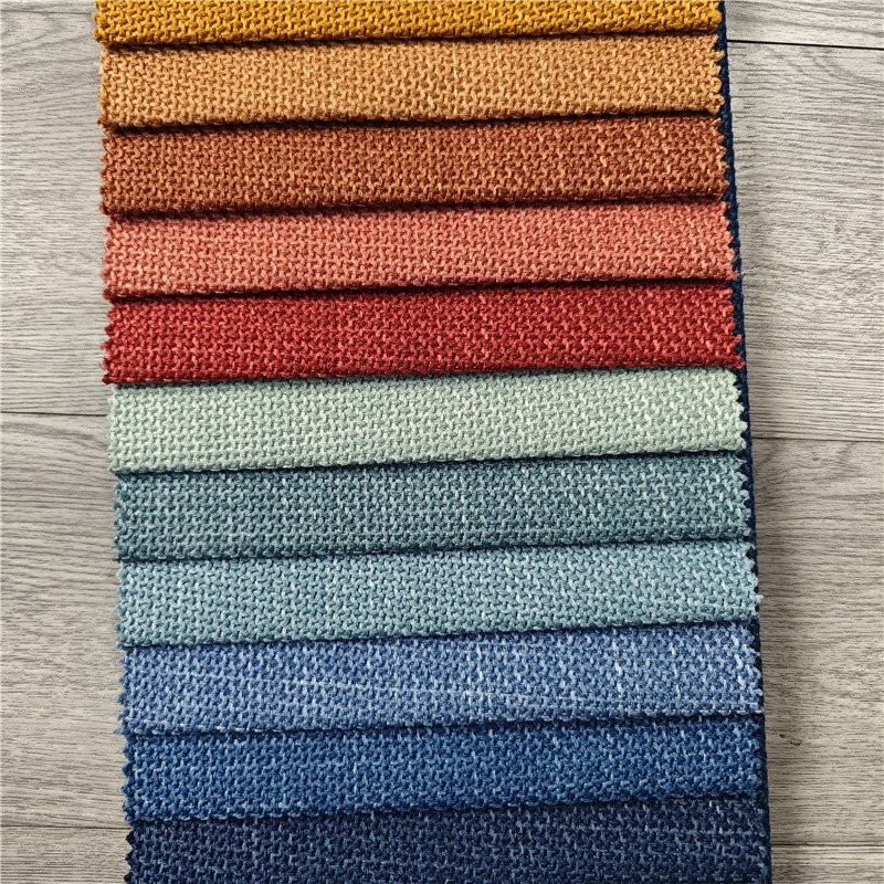 High End Customized Sofa Fabric Manufacturer Sofa Upholstery Fabric Linen Fabric