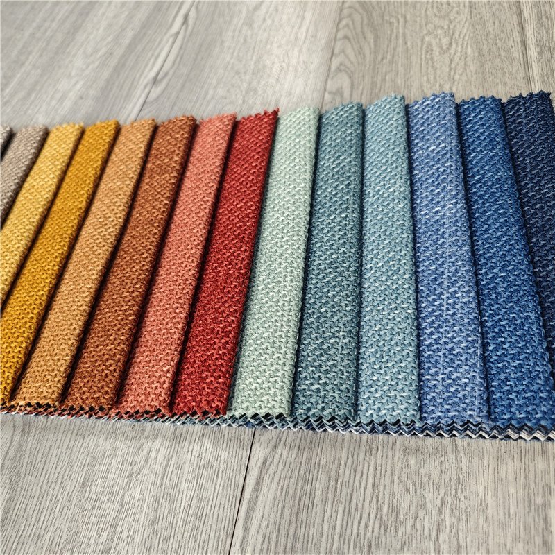 High End Customized Sofa Fabric Manufacturer Sofa Upholstery Fabric Linen Fabric
