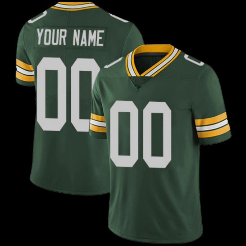2023 Wholesale Stitched Customize Elite Any Name Number 12 Aaron Rodgers Jones Football Jersey S-5xl
