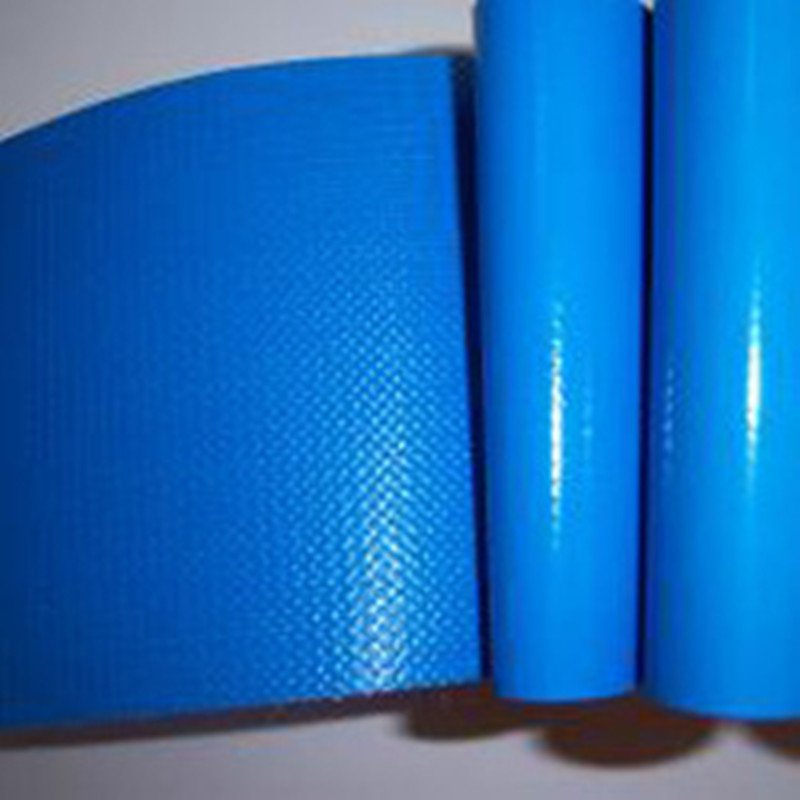 Double Side PVC Knife Coated Polyester Tarpaulin Pvc Airtight Fireproof Trampoline Fabric