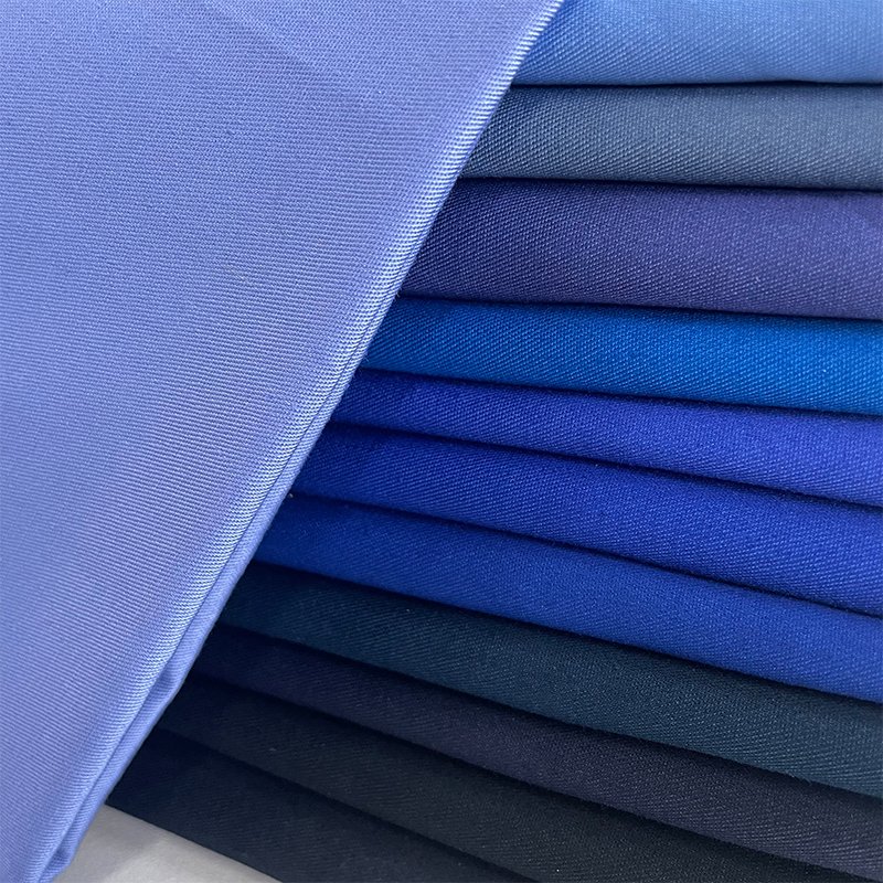 Multi Color 100 Cotton Fine Twill 130*70 150gsm Acid Alkali Resistant Spring And Summer Casual Workwear fabric For Sale