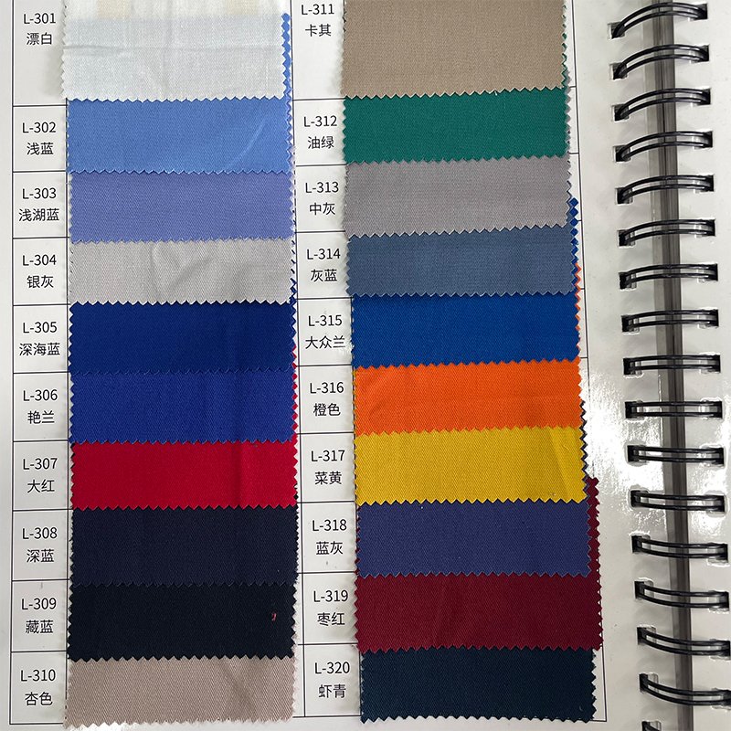 Multi Color 100 Cotton Fine Twill 130*70 150gsm Acid Alkali Resistant Spring And Summer Casual Workwear fabric For Sale