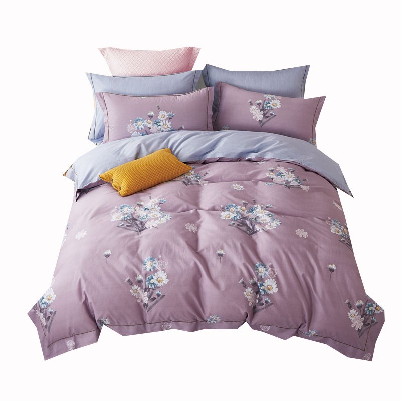 nantong wholesale in stock cotton printing bed linen fabric