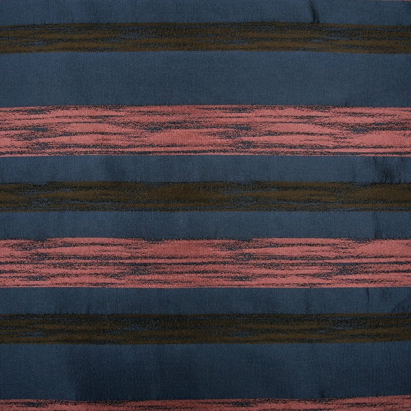 KEER Factory Custom Wholesale TDDJ405D3 WOMEN AND MEN'S CLOTHING MATERIAL stripe line polyester stretchy spandex satin brocade jacquard fabric