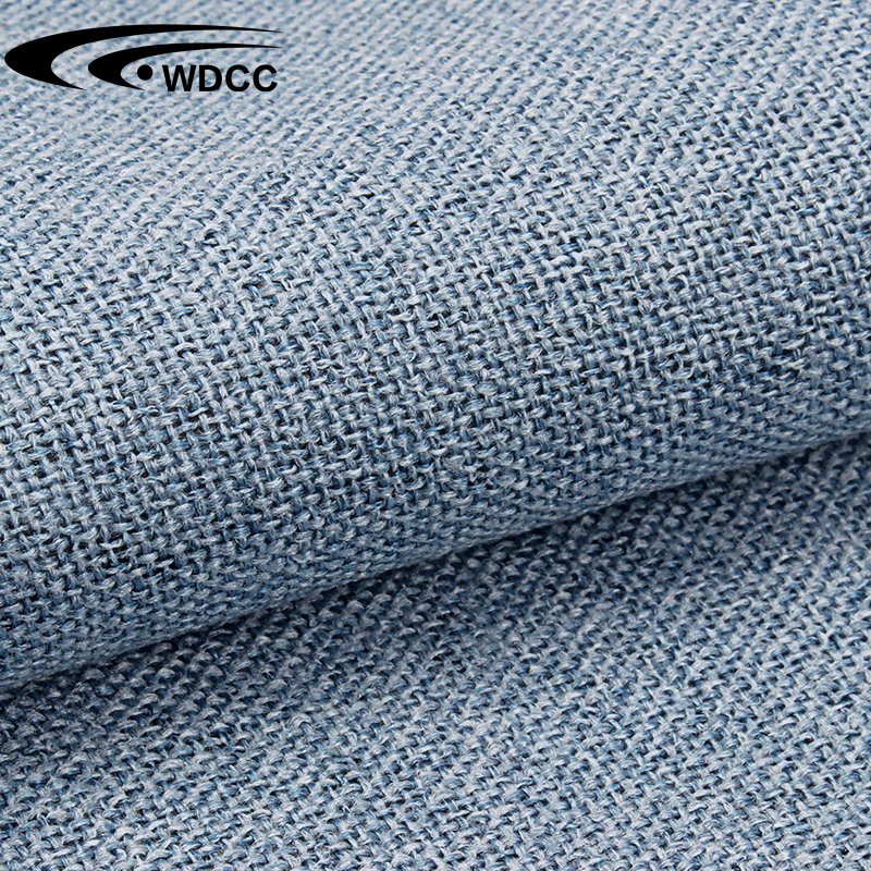 Hotel Blackout Curtain solid linen fabric light Shading living room blackout Curtains