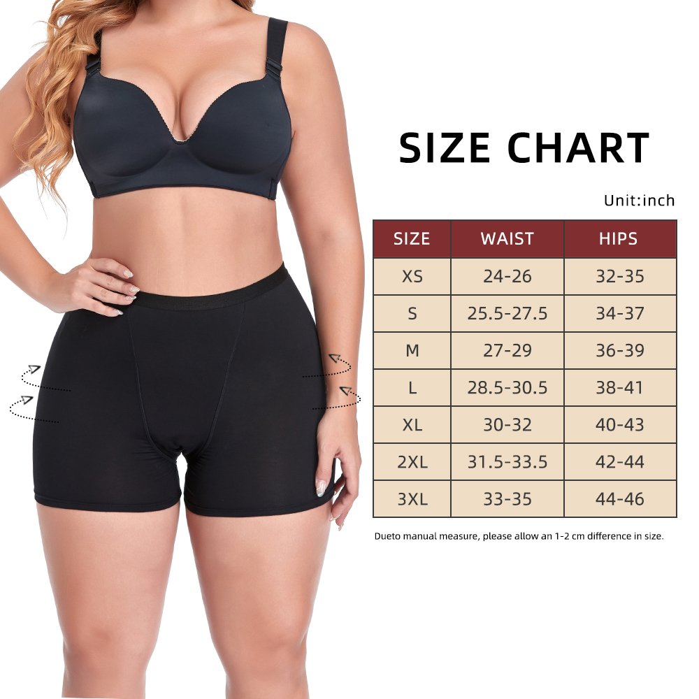 LYNMISS Cotton Fabric Anti-Bacterial Boyshort Period Panties For Women Teens Breathable Leak Proof Menstrual Panties