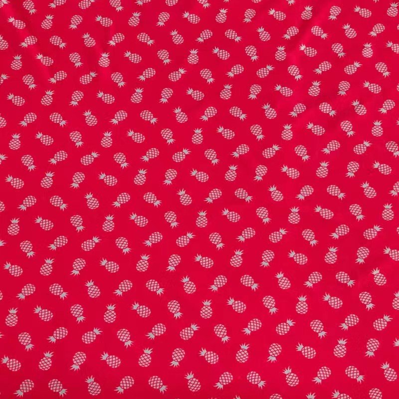 Nylon polyester spandex elastic fabric, cold silk nylon fabric, sofa fabric