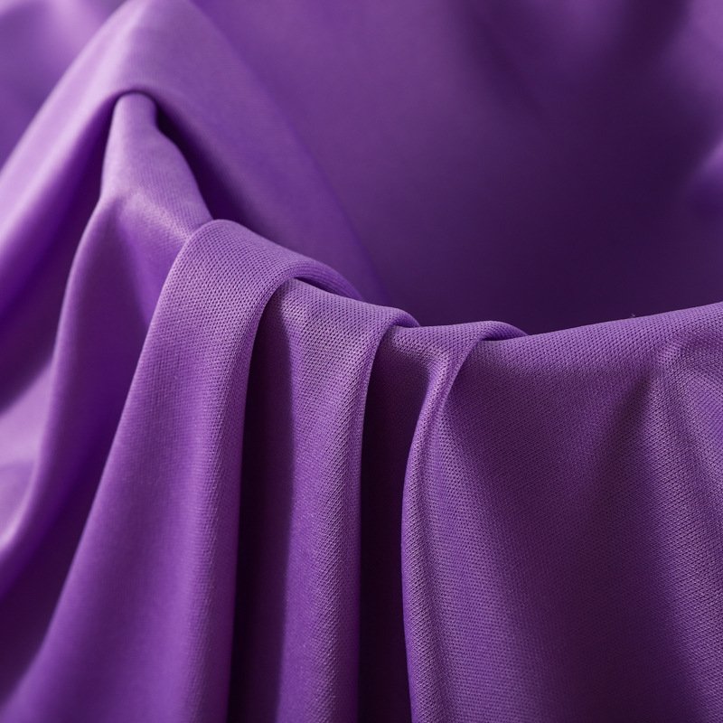 High quality Wholesale Factory Knitted Fabric 100% Polyester Interlock sports jersey apparel Fabric for lining clothing making