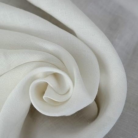 QDTEX organic rayon/linen fabric for clothing wholesale pure linen fabric for curtain linen fabric by the meter