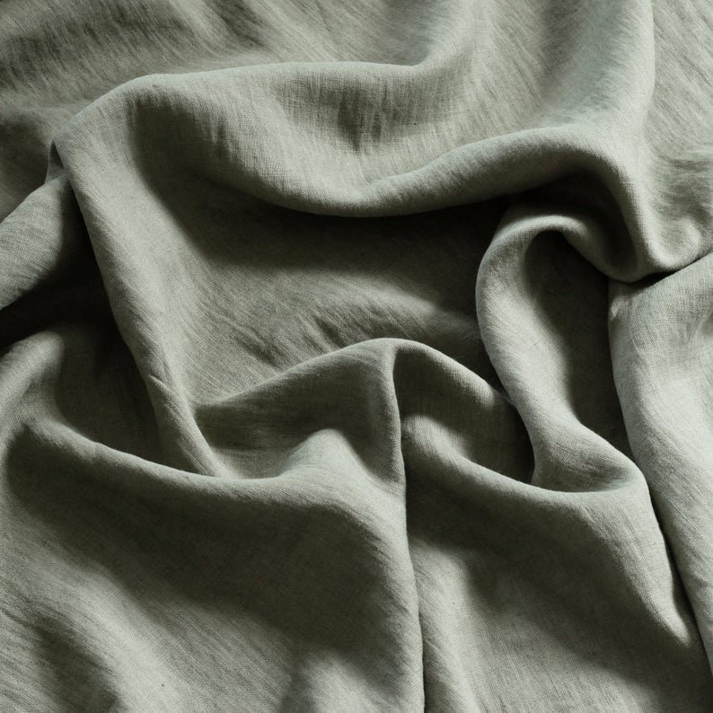 QDTEX organic rayon/linen fabric for clothing wholesale pure linen fabric for curtain linen fabric by the meter